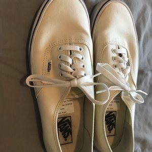 Vans Authentic Natural Off White Men’s Size 9.5